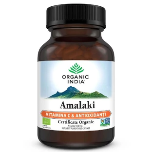 Amalaki Вітамін С та натуральні антиоксиданти, 60 капсул, Organic India