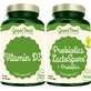 GreenFood Nutrition Пробіотики Lactospore® + пребіотики + вітамін D3 2 x 60 капсул
