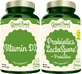 GreenFood Nutrition Пробиотики Lactospore® + Пребиотики + Витамин D3 2 x 60 капсул