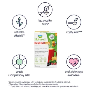 Naturell Immuno Kids, 10 пакетиків КОРОТКИЙ ТЕРМІН ДІЇ