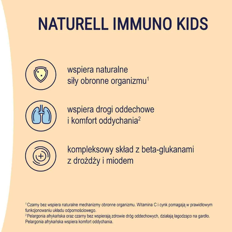 Naturell Immuno Kids, 10 пакетиків КОРОТКИЙ ТЕРМІН ДІЇ: ціни та характеристики