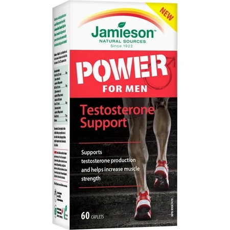 Jamieson POWER FOR MAN TESTOSTERON SUPPORT 1×60 cps, дезодорант: цены и характеристики
