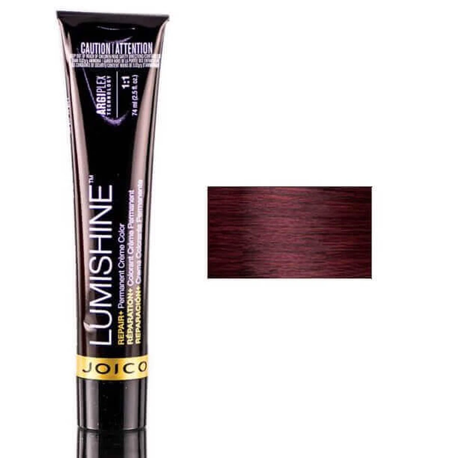 Профессиональная перманентная краска для волос Joico Lumishine Permanent Creme 3RR 74 мл: цены и характеристики