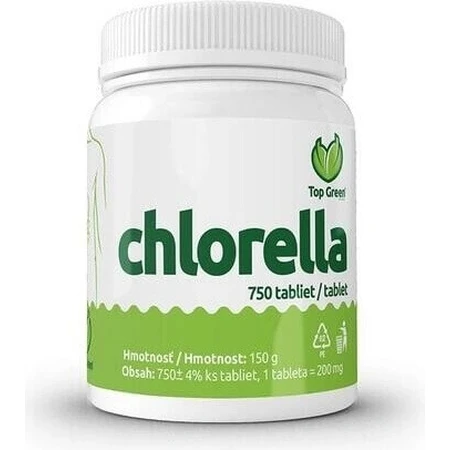 Top Green Chlorella 1×750 табл, хлорелла: цены и характеристики