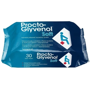 Влажные салфетки Procto-Glyvenol Soft, 30 шт.