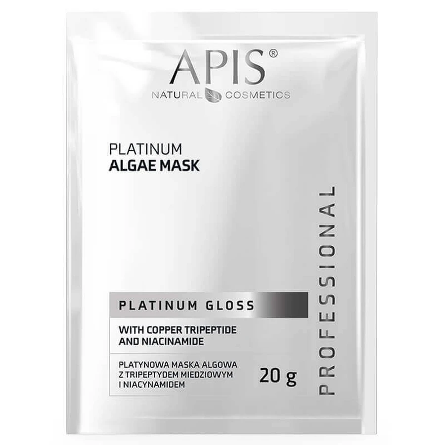 Apis Professional Platinum Gloss, платинова водоростева маска, 20 г: ціни та характеристики