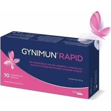 GYNIMUN RAPID 1×10 шт, вагинальные суппозитории: цены и характеристики