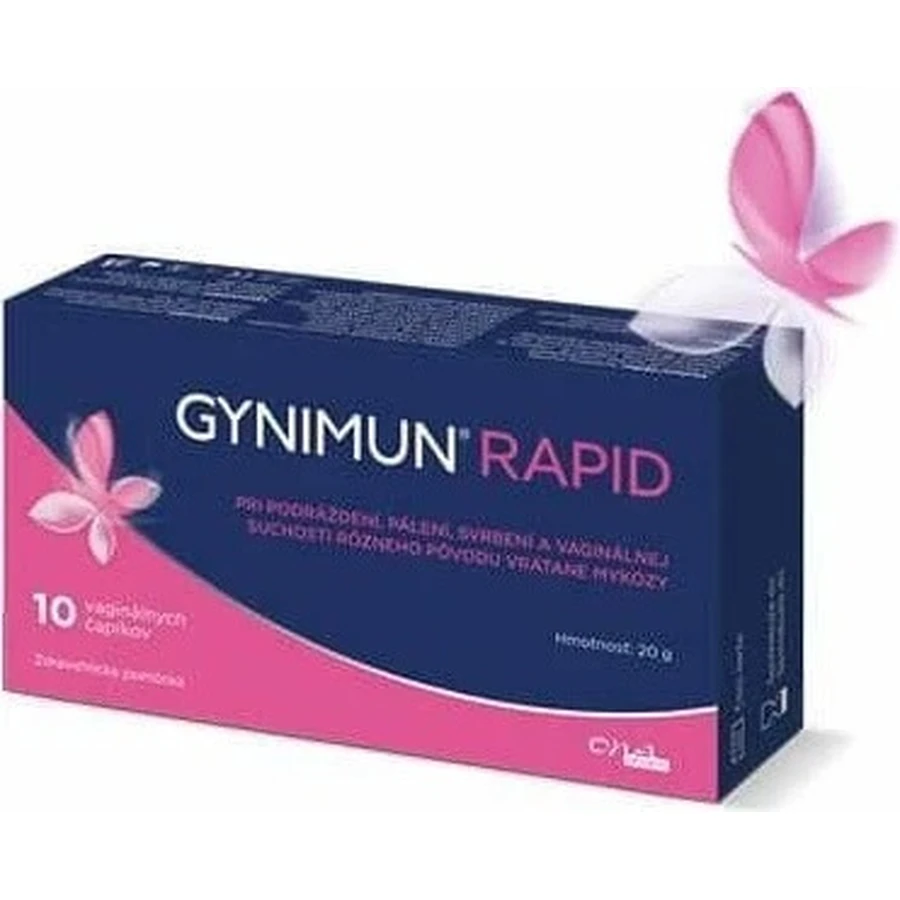 GYNIMUN RAPID 1×10 шт, вагинальные суппозитории: цены и характеристики