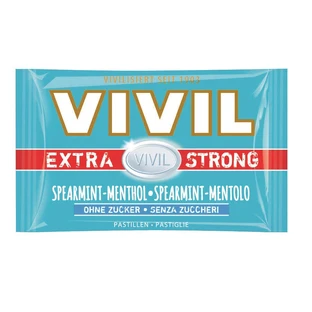Конфеты Vivil Extra Strong с мятой и ментолом, без сахара, 25 г