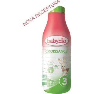 BABYBIO Croissance 3 жидкое органическое грудное молоко (1 л) 1×1 л