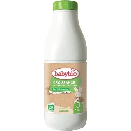 BABYBIO Croissance 3 жидкое органическое грудное молоко (1 л) 1×1 л: цены и характеристики