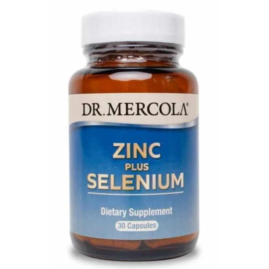 Цинк з селеном - Zinc plus Selenium 30 капсул DR Mercola: ціни та характеристики