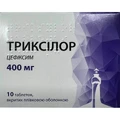 Триксилор таблетки, п/плен. обол. по 400 мг №10