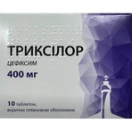 Триксилор таблетки, п/плен. обол. по 400 мг №10: цены и характеристики
