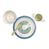 Комплект посуду Go Natural, +6 місяців, синій, Suavinex