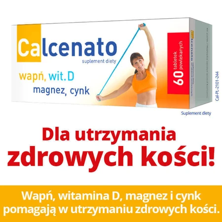 Кальценат, 60 таблеток ДЕФЕКТ УПАКОВКИ: ціни та характеристики