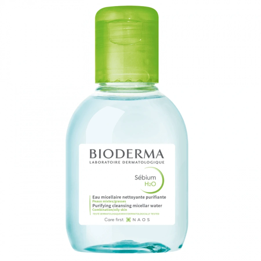 Міцелярний розчин для жирної та комбінованої шкіри BioDerma H2O Sebium, 100 мл: ціни та характеристики