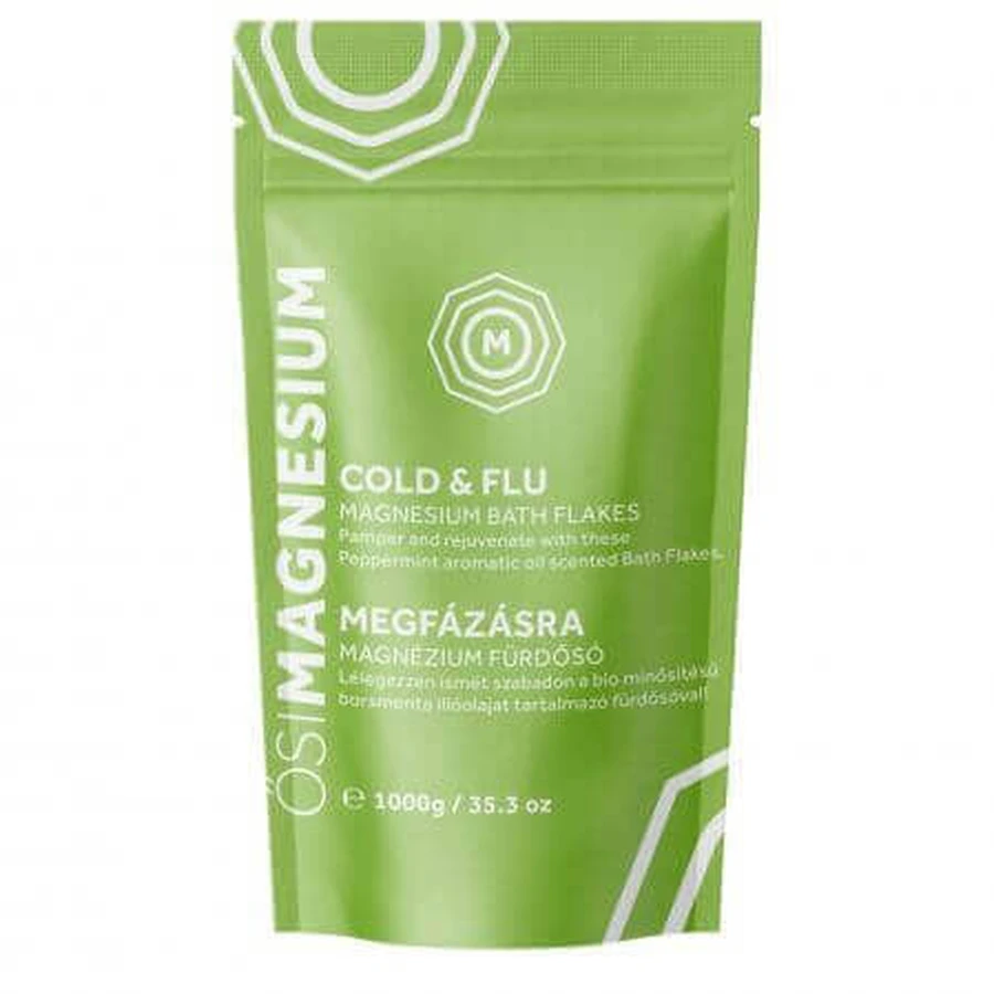 Магниевые хлопья для ванн Cold & Flu, 1 кг, Osimagnesium: цены и характеристики