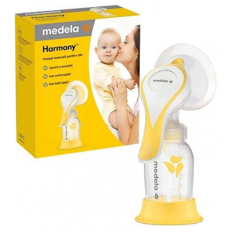 Ручной двухфазный молокоотсос, Harmony Flex, Medela: цены и характеристики