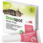 Дронспот 60 мг/15 мг Bayer Dronspot для кошек среднего размера, наружно, 2 шт. х 0,7 мл: цены и характеристики