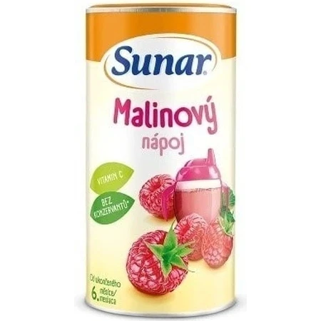Сунар Напій розчинний малиновий 1×200 г: ціни та характеристики