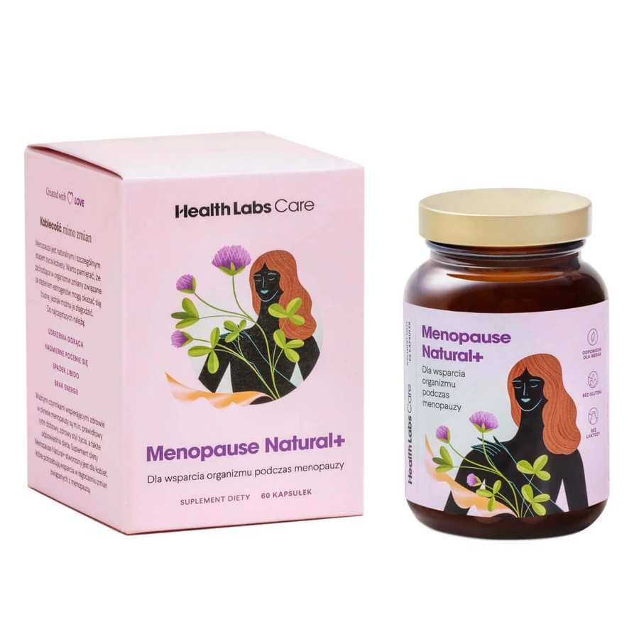 HealthLabs Менопауза Natural+ Підтримка під час менопаузи, 60 капсул: ціни та характеристики