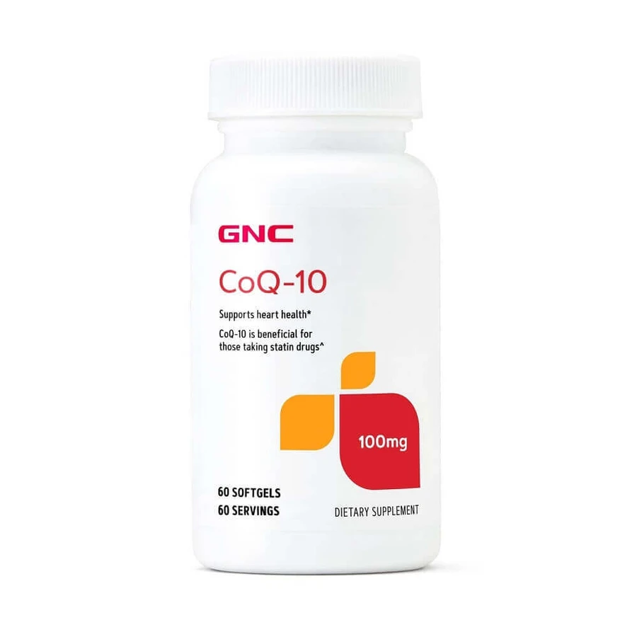 Коэнзим Q-10 100 мг (785361), 60 капсул, GNC: цены и характеристики