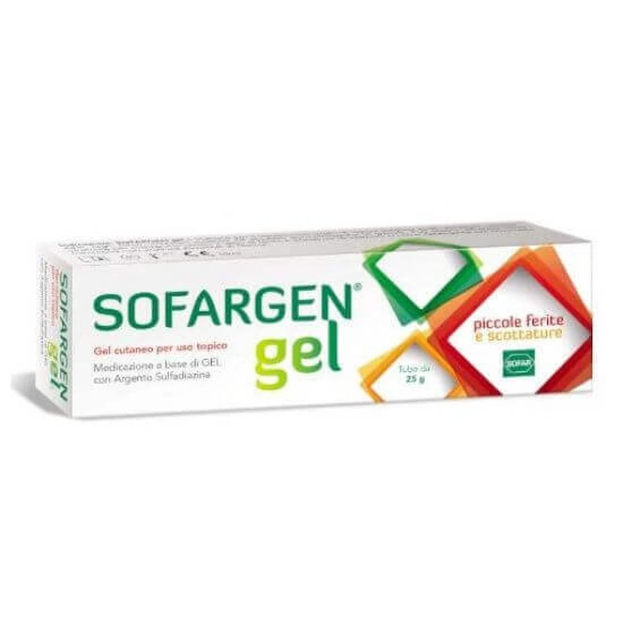 Софарген гель, 25 г, Sofar: ціни та характеристики