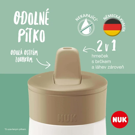 Nuk Faa Mini-Me PP Flip green 450 мл: цены и характеристики