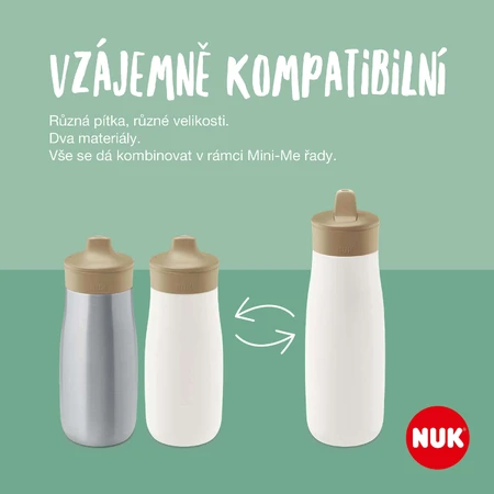Nuk Faa Mini-Me PP Flip green 450 мл: цены и характеристики