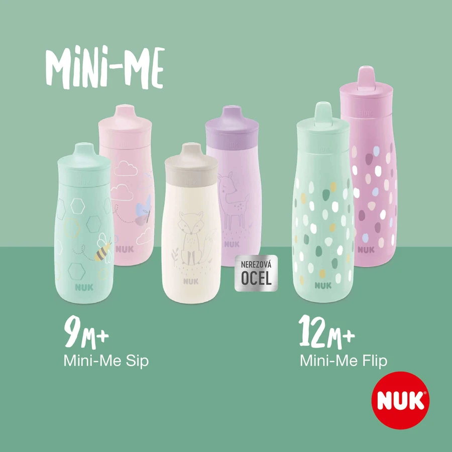 Nuk Faa Mini-Me PP Flip green 450 мл: цены и характеристики