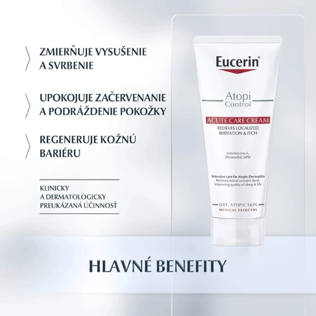 Eucerin AtopiControl Острый крем 100 мл: цены и характеристики