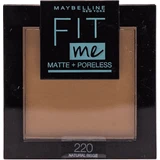 Maybelline New York Fit Me Matte+ Poreless Компактний тональний крем без пор, 9 г