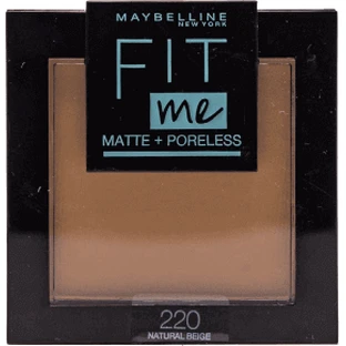 Maybelline New York Fit Me Matte+ Poreless Компактное средство без пор, 9 г