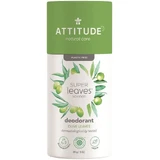 Attitude Super leaves Натуральный твердый дезодорант, листья оливы 85 г