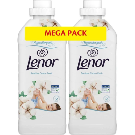 Lenor Хлопковая свежесть 2 x 925 мл: цены и характеристики