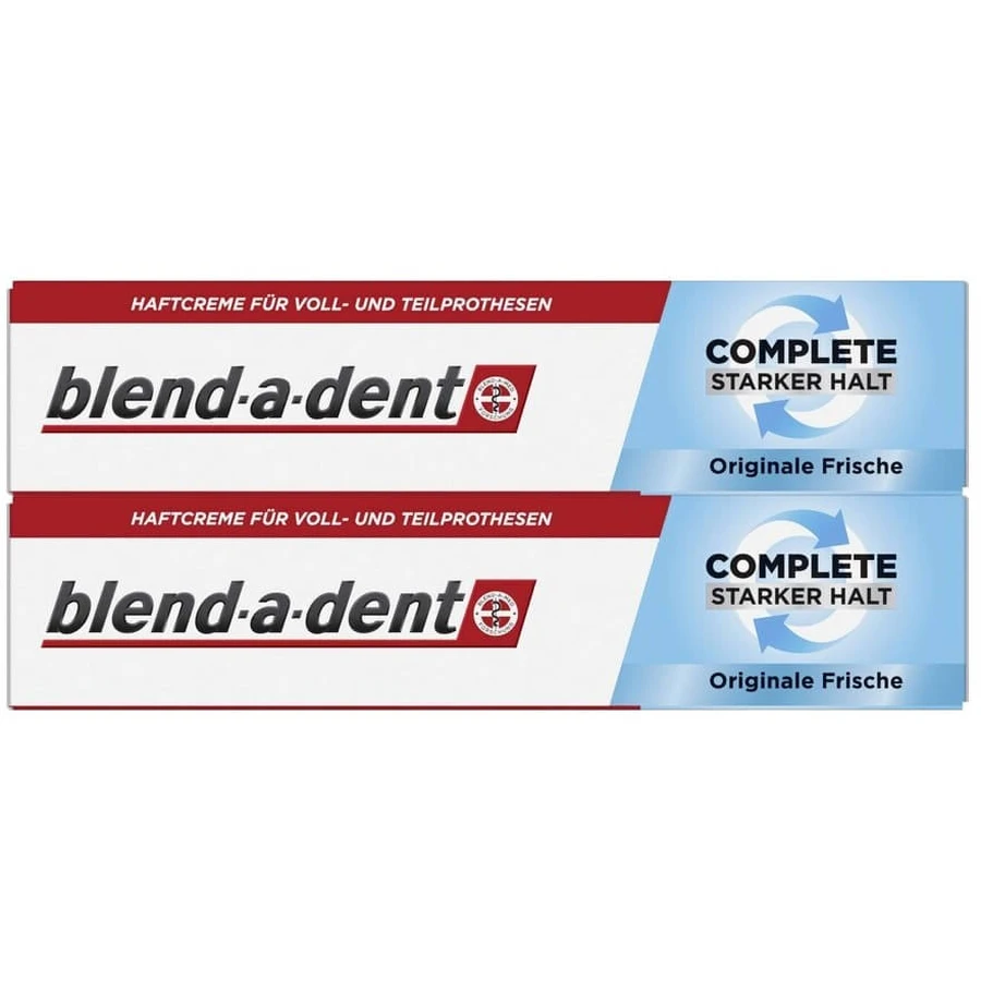 Крем для зубних протезів Blend-a-dent Fixable Cream Original Complete, фіксувальний, 47 г, №2: ціни та характеристики