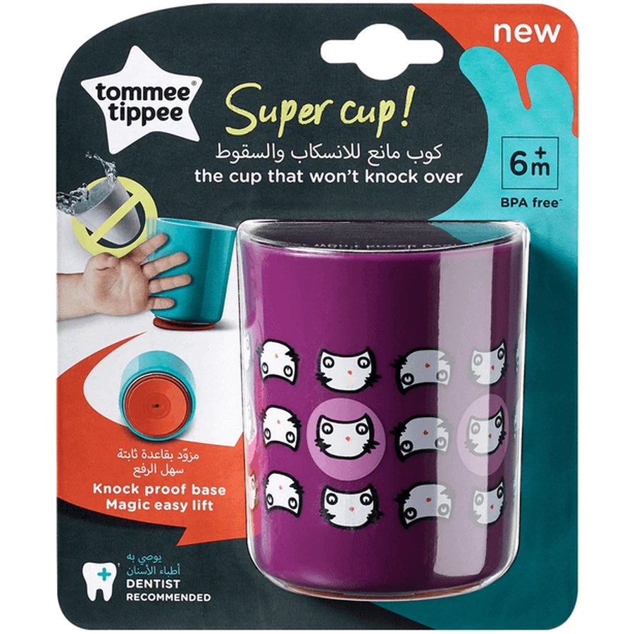 Tommee Tippee Unreversed Superhero Baby Cup 6m+ 190 мл: цены и характеристики