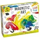 Паровая игра Арт с магнитами, 3-7 лет, Ludattica