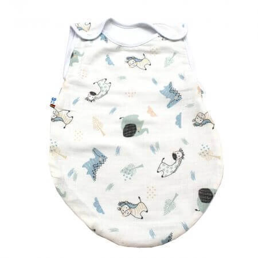 Спальный мешок из муслина, 3-6 месяцев, Лев, Baltic Bebe: цены и характеристики