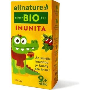 Allnature Органічний дитячий чай Імунітет 20×1,5 г, дитячий чай