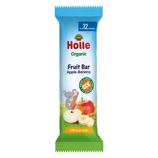 Батончик дитячий яблучно-банановий, 25 г, Holle
