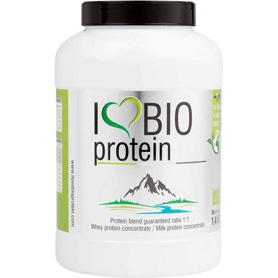 MyoTec I Love BIO Protein, натуральний 1,4 кг: ціни та характеристики