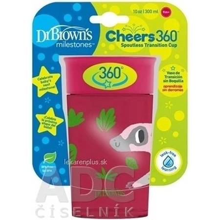 Dr.BROWN'S CHEERS JUNGLE 300 мл 1×1 шт, переходная чашка (9 м.+): цены и характеристики