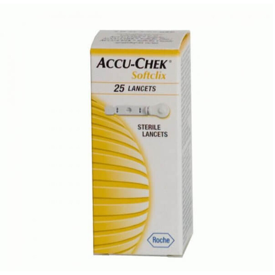 Ланцеты Accu-Chek Softclix, №25 : цены и характеристики