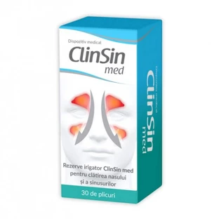 ClinSin med Irrigator Reservoir, 30 пакетиков, Zdrovit