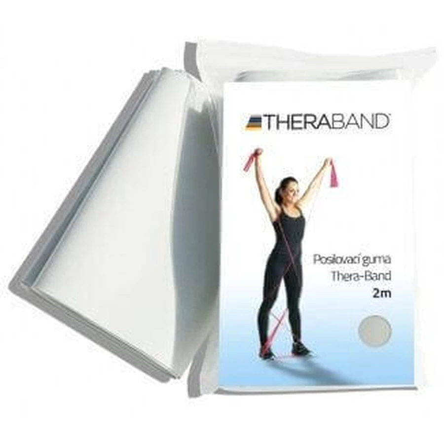 Theraband Укрепляющая резинка 2 м серебристая - суперпрочная: цены и характеристики