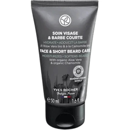 Yves Rocher Догляд для обличчя та короткої бороди 50 мл: ціни та характеристики