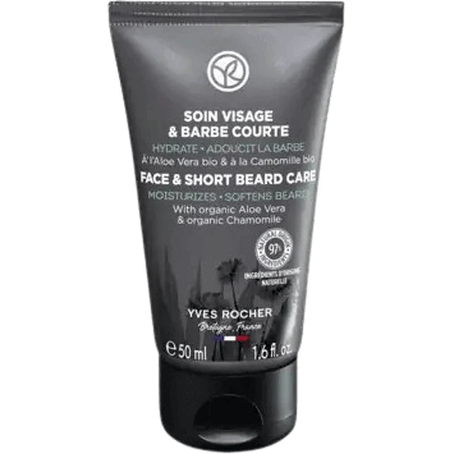 Yves Rocher Догляд для обличчя та короткої бороди 50 мл: ціни та характеристики