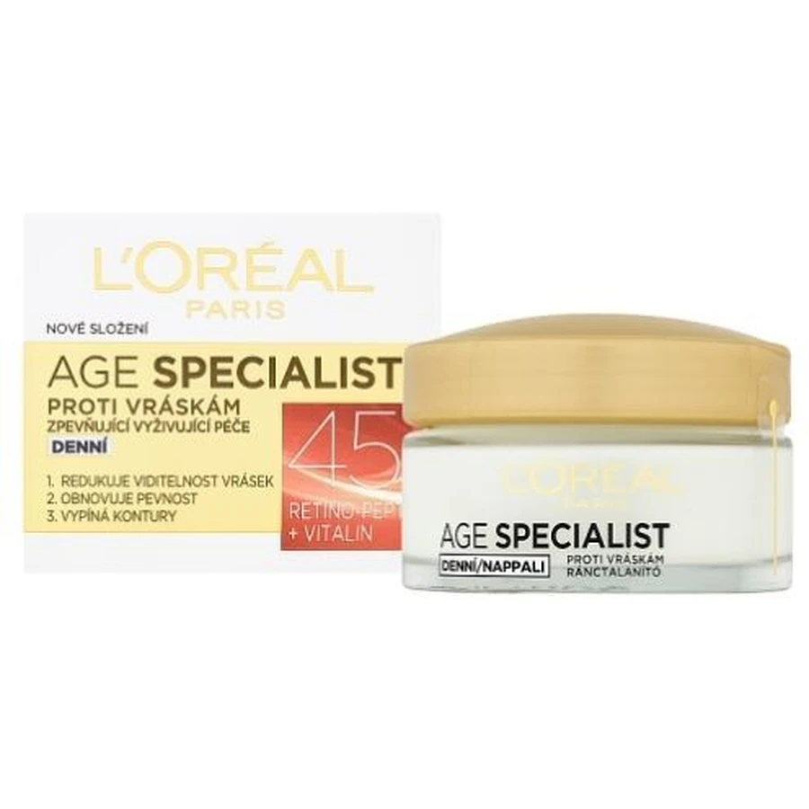 L'Oréal Paris Age Specialist 45+ Денний крем для обличчя 50 мл: ціни та характеристики